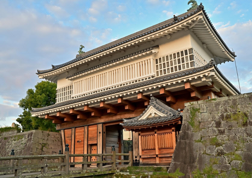 Kagoshima (Tsurumaru) Castle Ruins, Japan